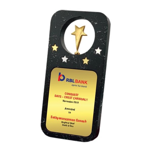 Wood & Metal Trophy WM 9945